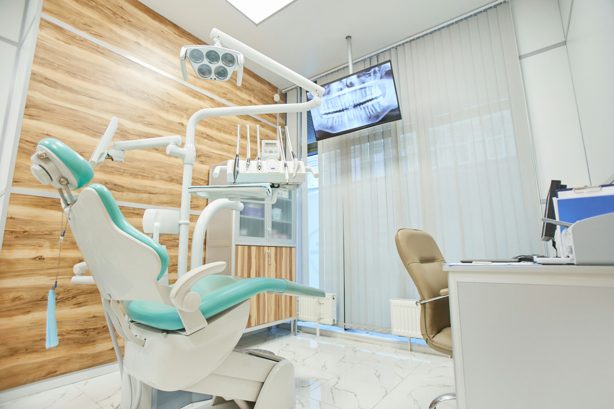 Dental office interior